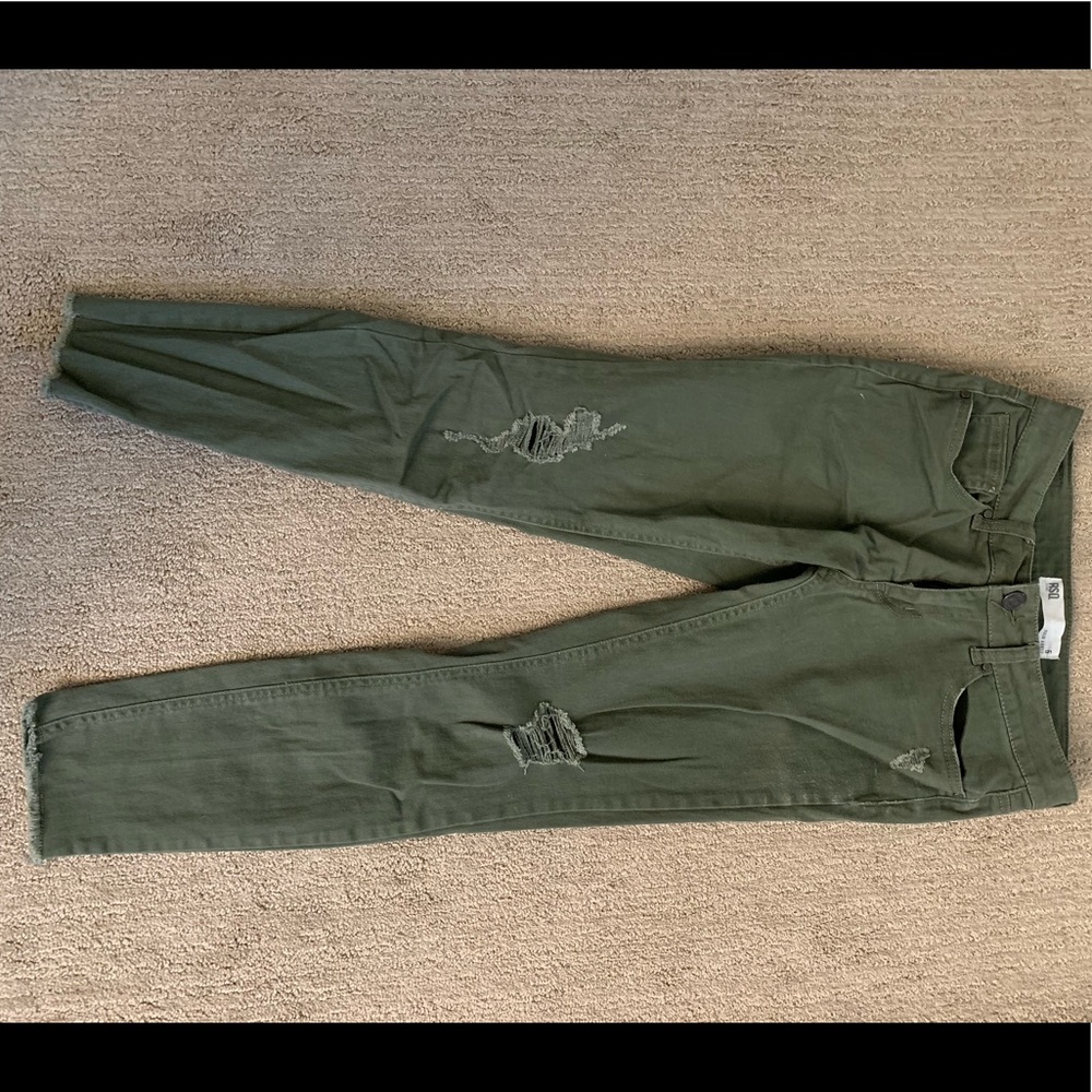 Ripped and cropped jeans from RSQ